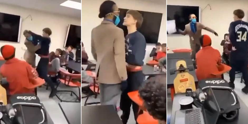 Teacher fired for defending himself against student in fight