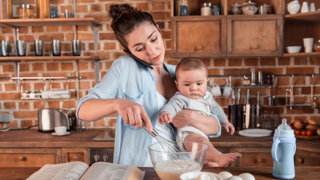 teen mom, baby, dinner, healthy 