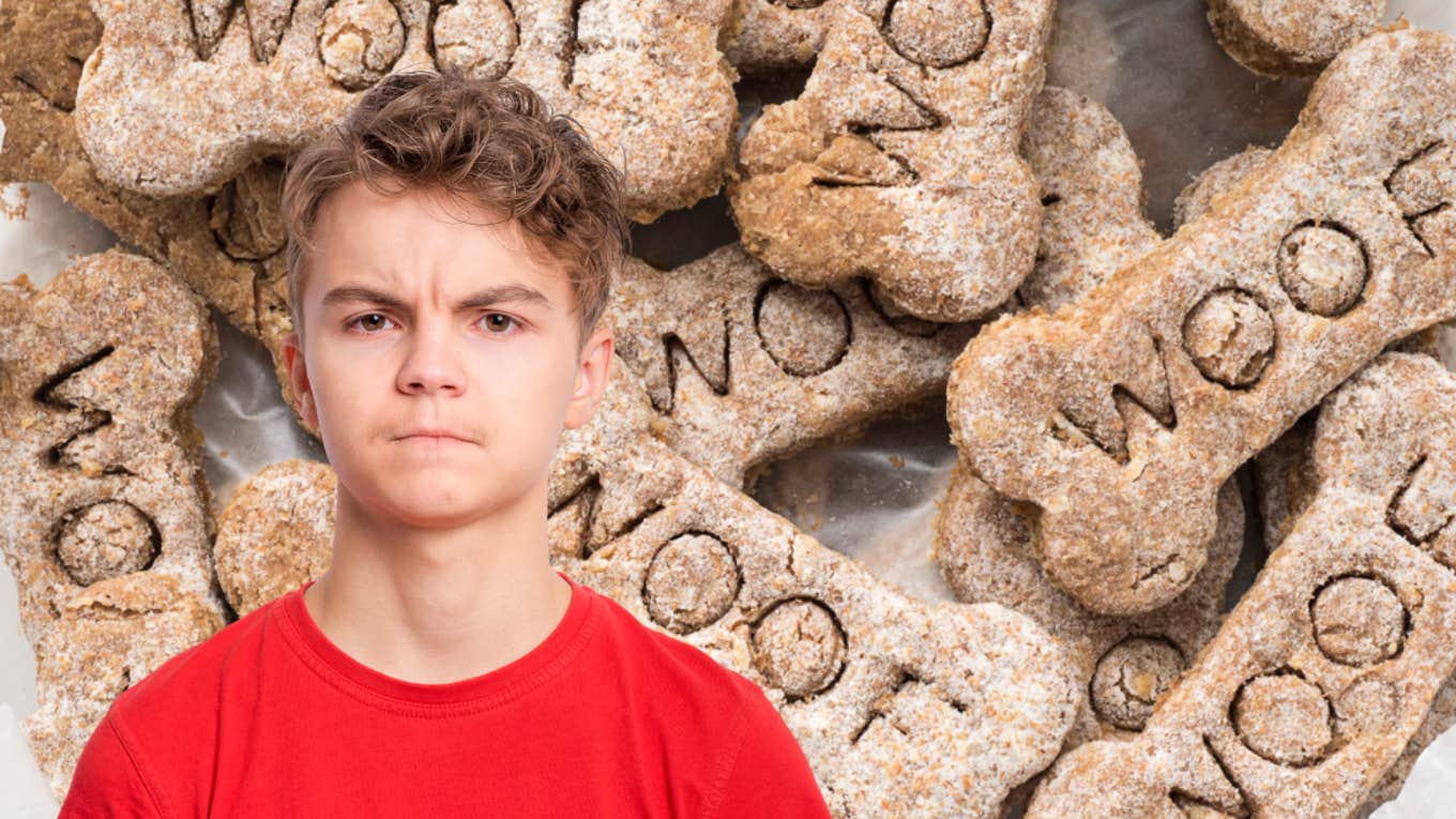 Teen Wants To Cancel Pet Store After Eating A Dog Treat He Thought