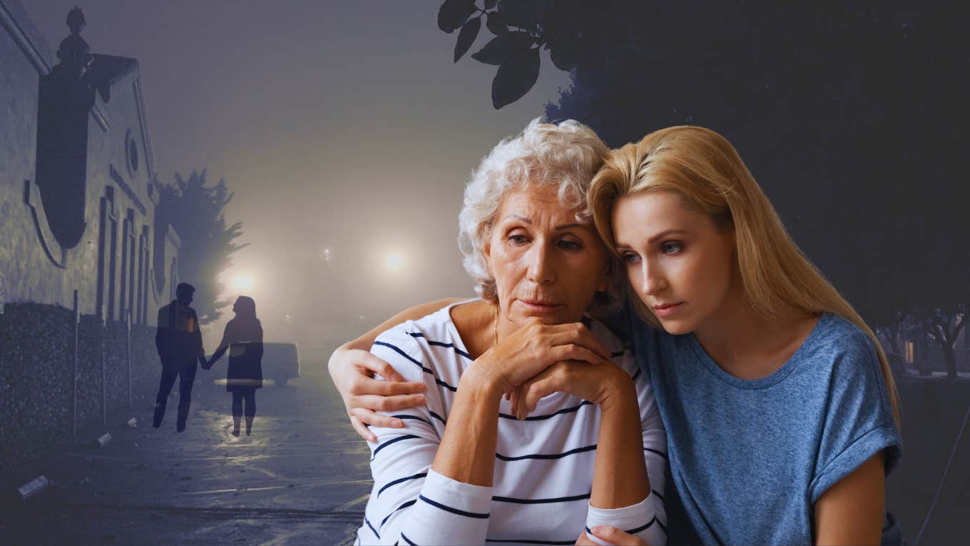 Teenage Girl Tricks Her Mom Into Catching Her Dad Cheating Daughter giving her mother a hug
