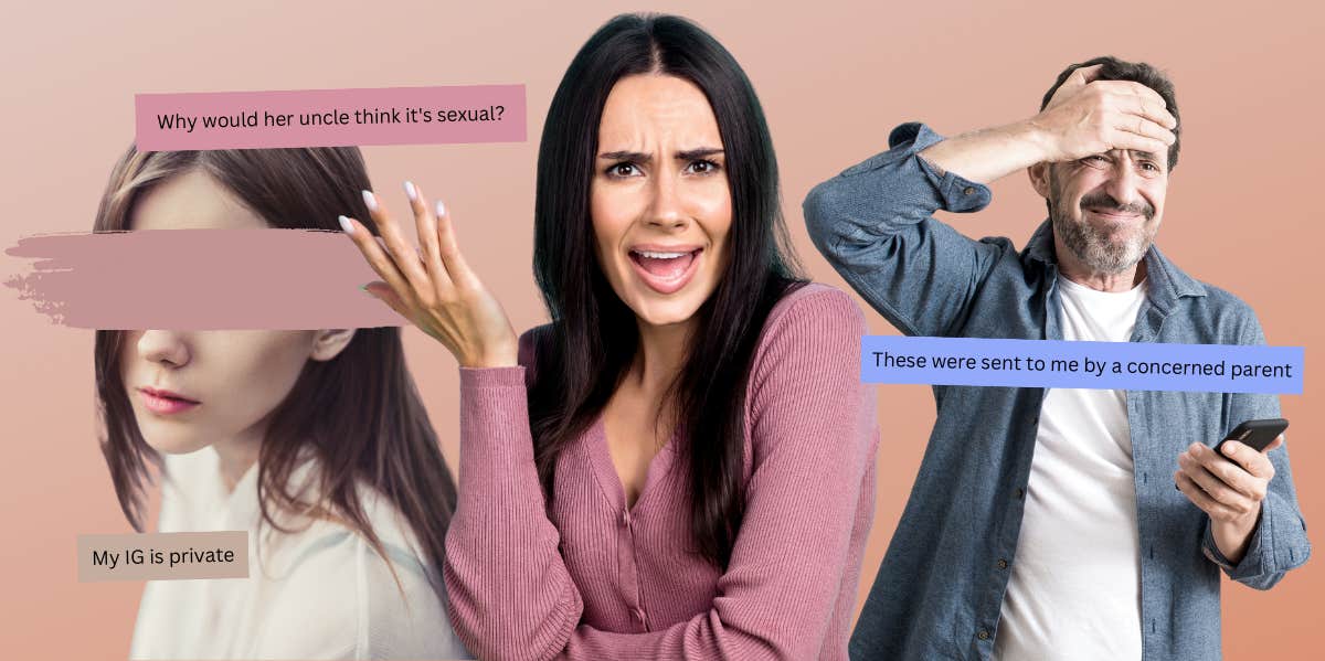 Teenager's Uncle Claims She Shouldn't Post Bikini Pictures Because A Supposed 'Concerned Parent' Sent Them To Him Daughter, mother, uncle