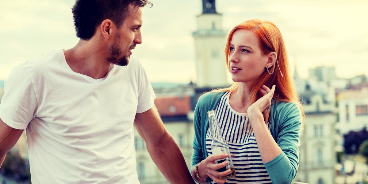 couple wondering how to tell someone you love them 