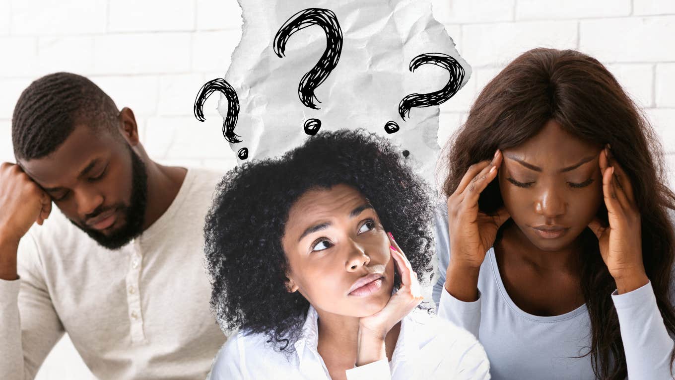 10 Cognitive Distortions That Erode Good Relationships Woman overthinking leading to relationship problems