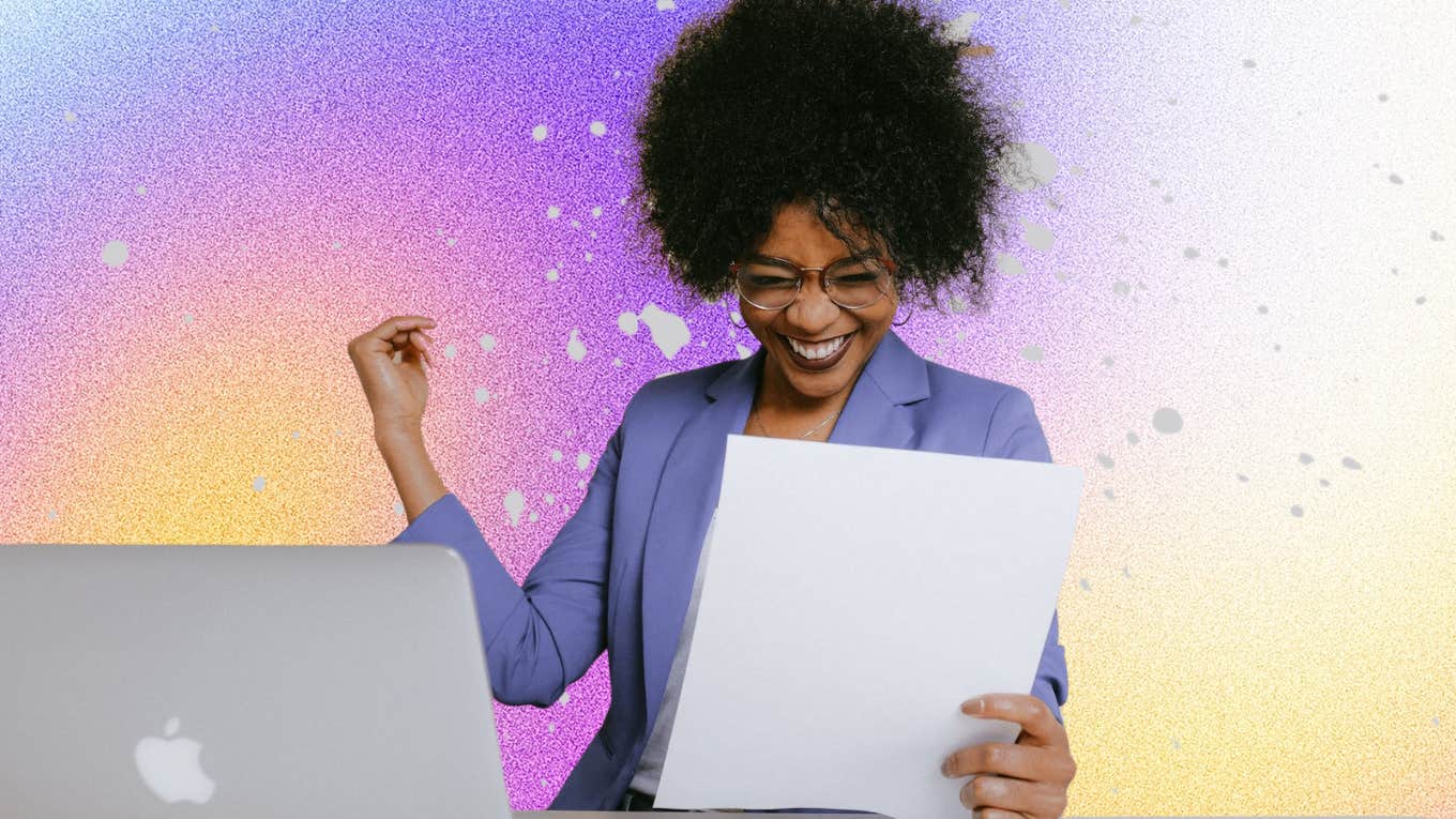 10 Tiny Happiness Secrets Most People Conveniently Ignore Happy professional, crushing her goals