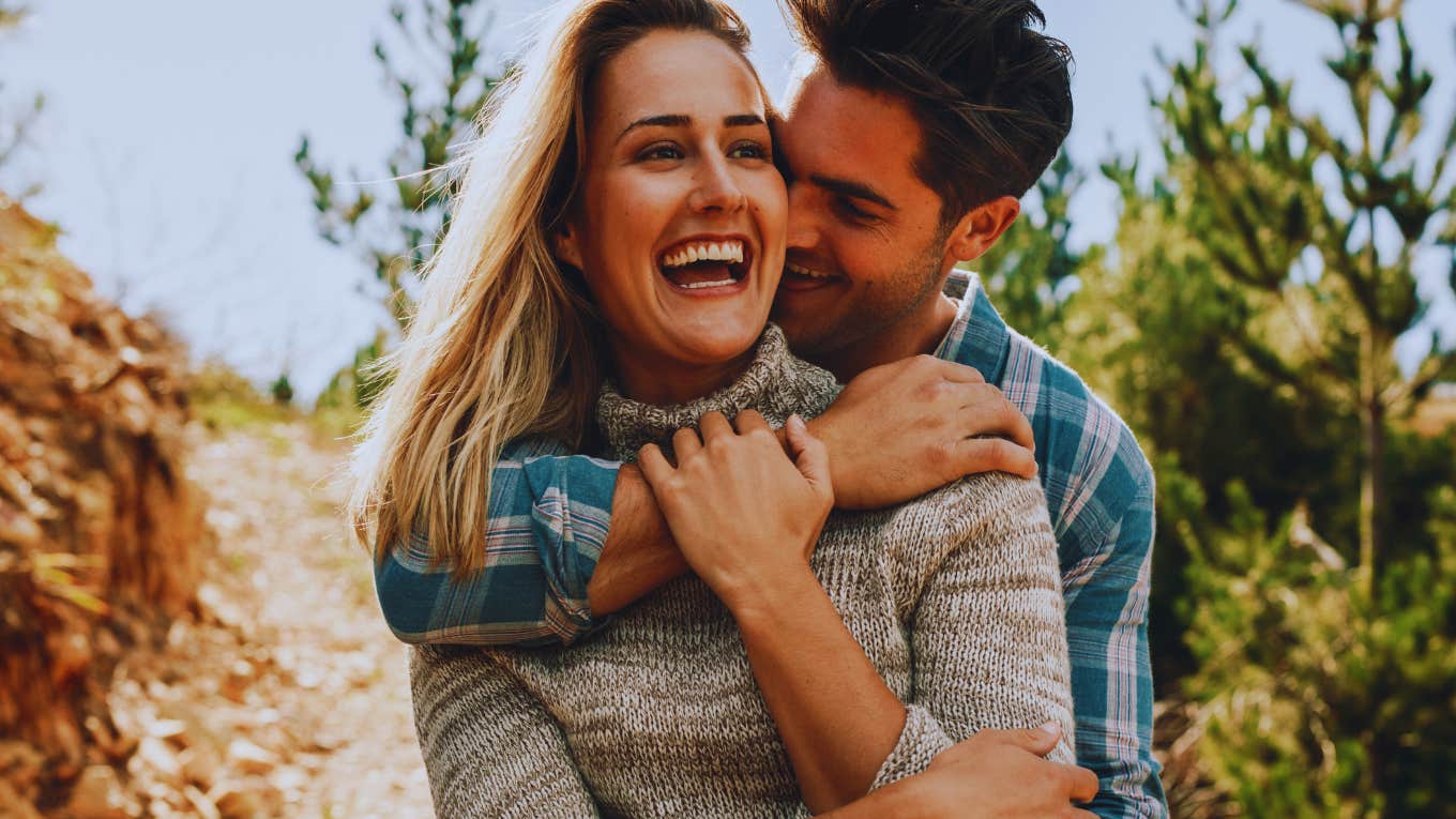 Dr Terry Real's best relationship advice couple hugging