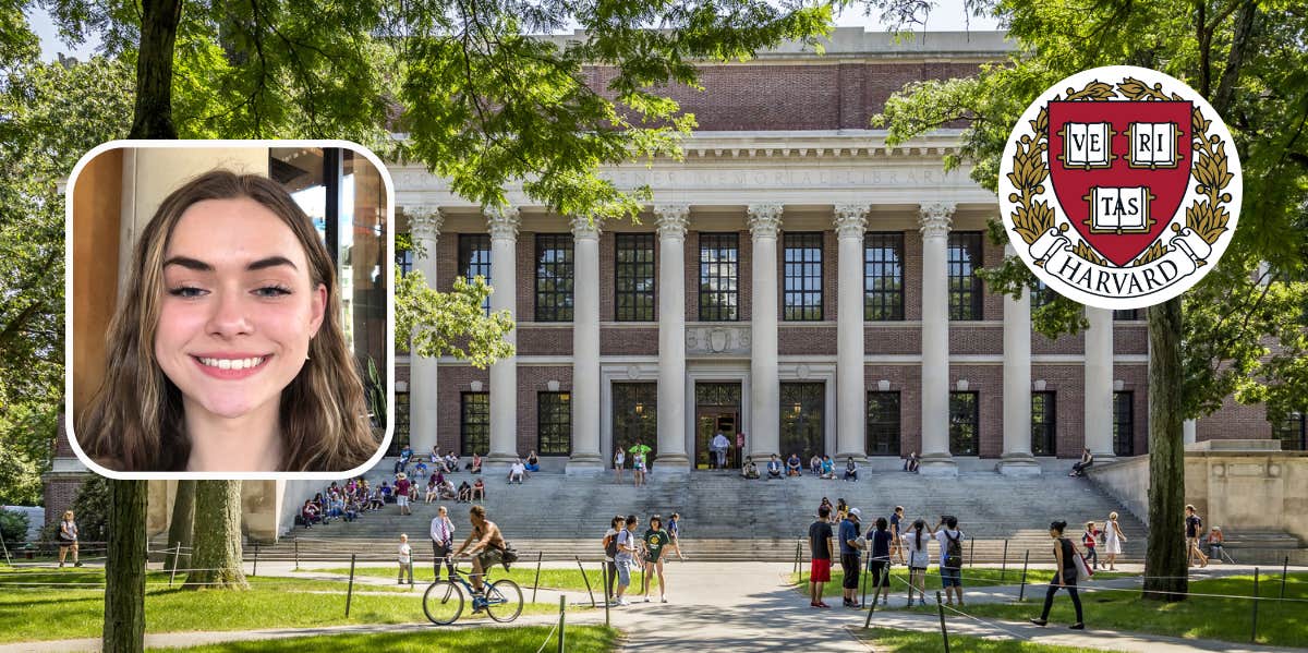 Sky Castner, Harvard logo, Harvard campus