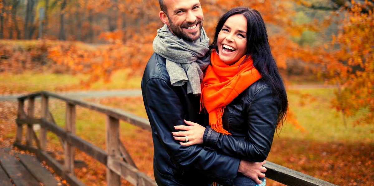 couple ready for Thanksgiving