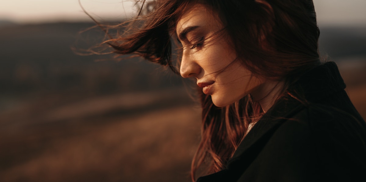 When The 'One' Becomes The 'One Who Got Away' woman sadly thinking