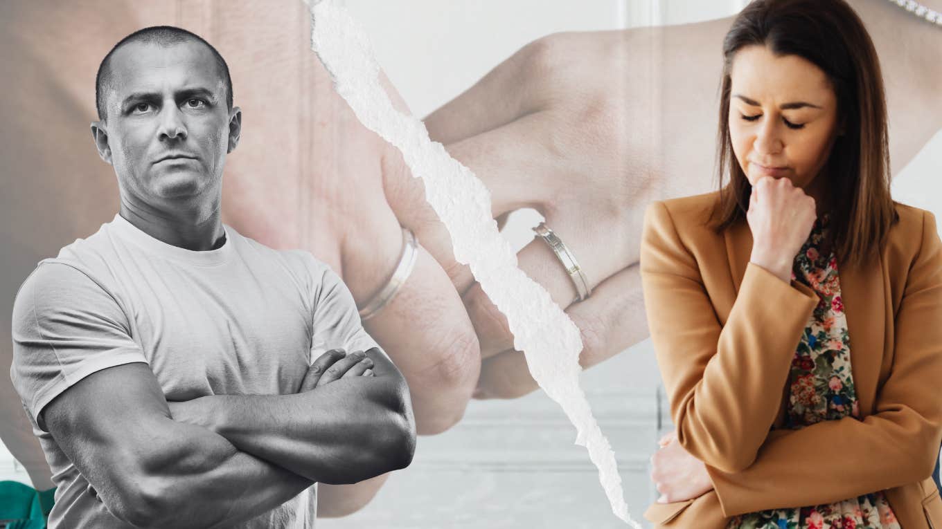 The Surprising Reason Your Ex Turned Into A Complete Monster After Divorce Divorced couple