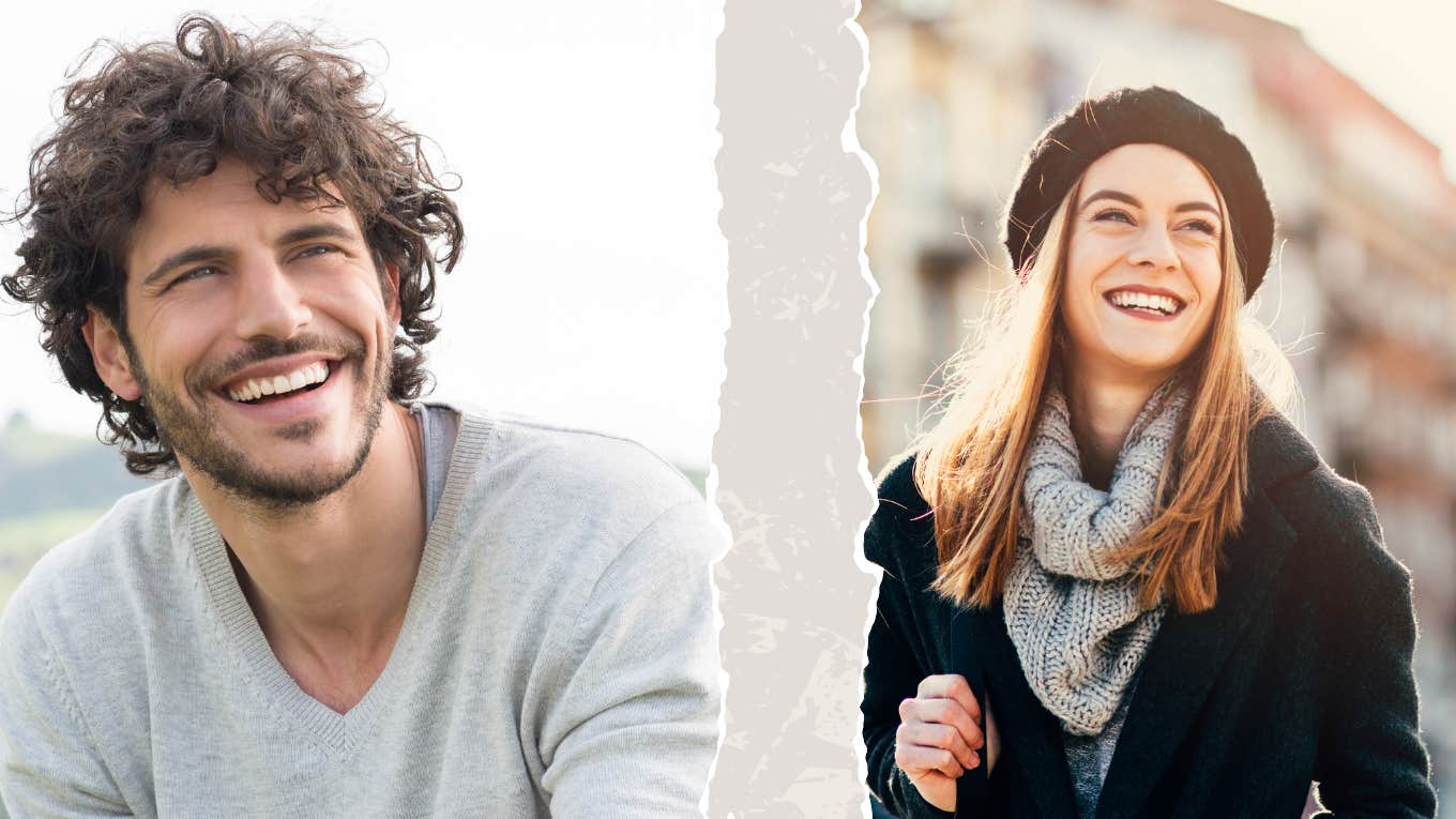 4 Things Happy Couples Do Separately Happy man happy woman