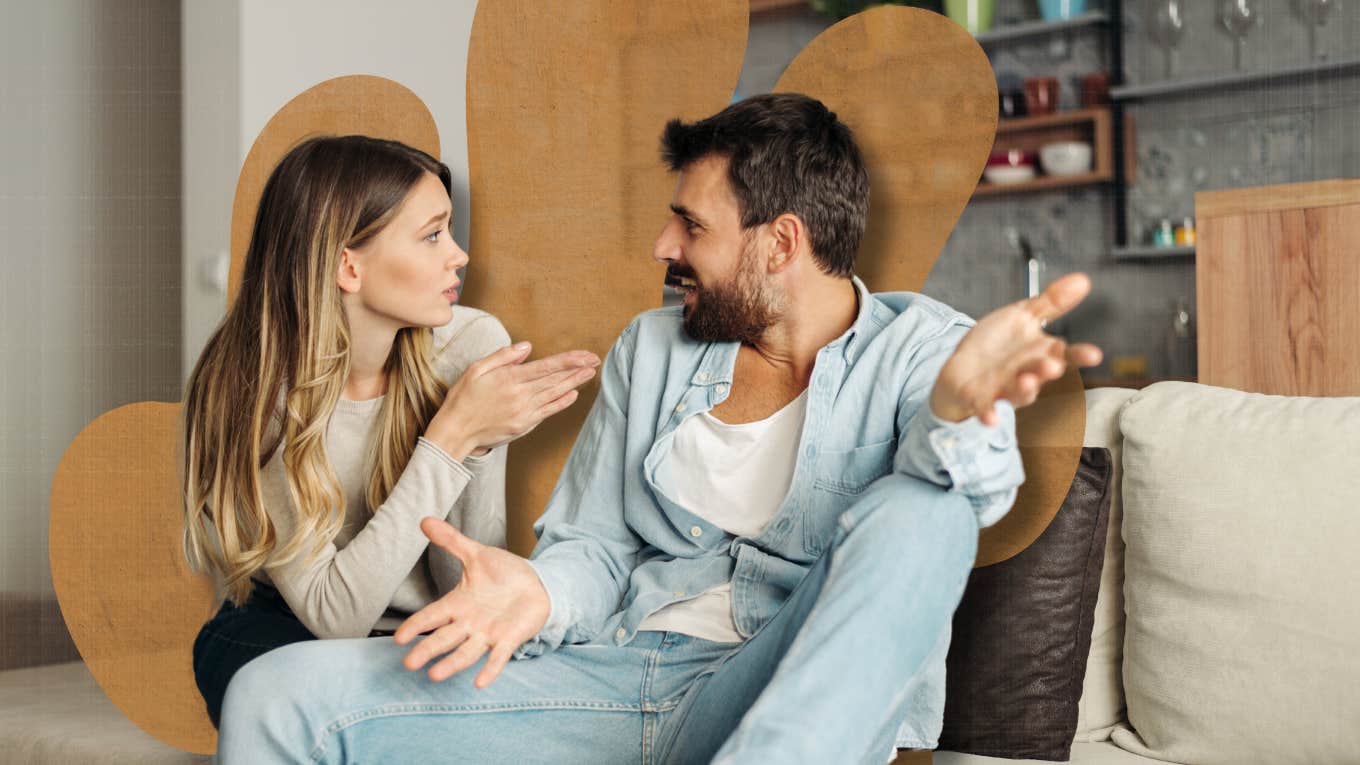 5 Things People Say During Fights That Sound Like 'I Want To Break Up' & How To Do Better Couple having a disagreement
