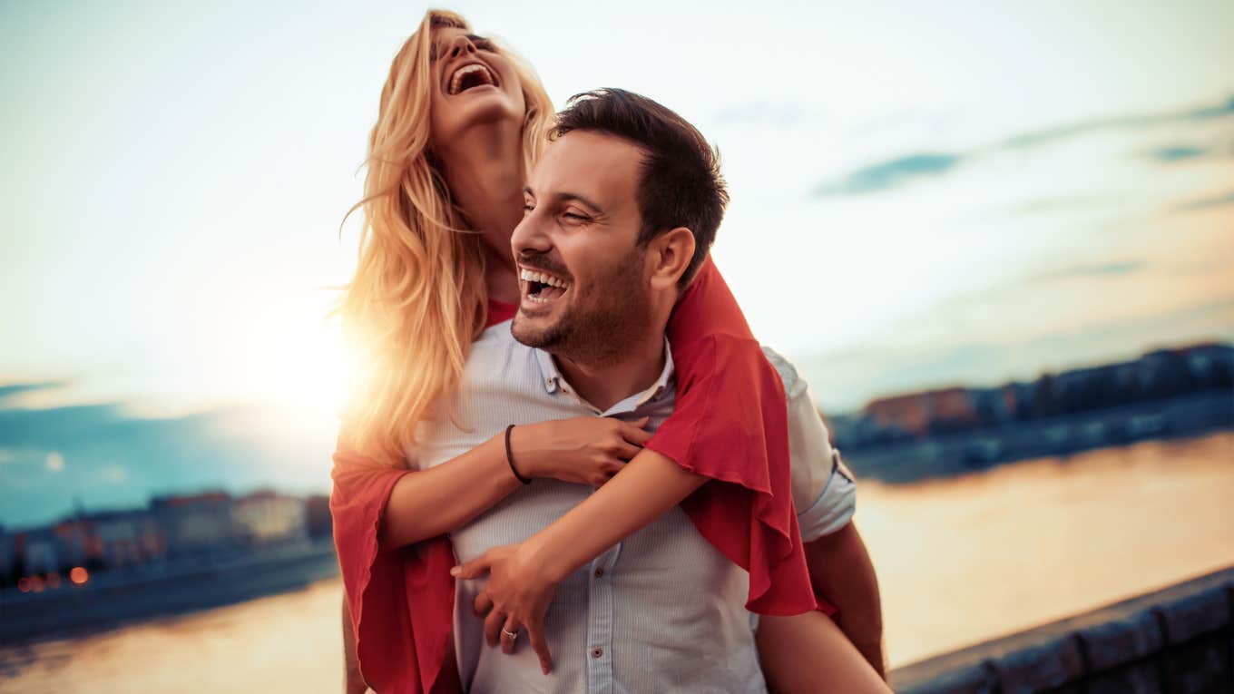 The Only Way To Know If You Really Love Someone, According To A Therapist Playful couple