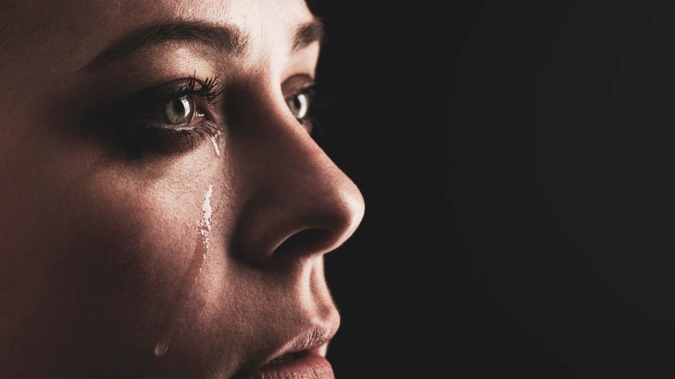 What It Really Feels Like To Have An Abortion Woman crying