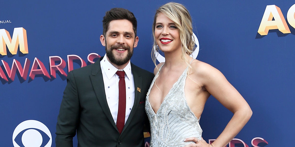 Thomas Rhett and Lauren Akins Thomas Rhett and Lauren Akins