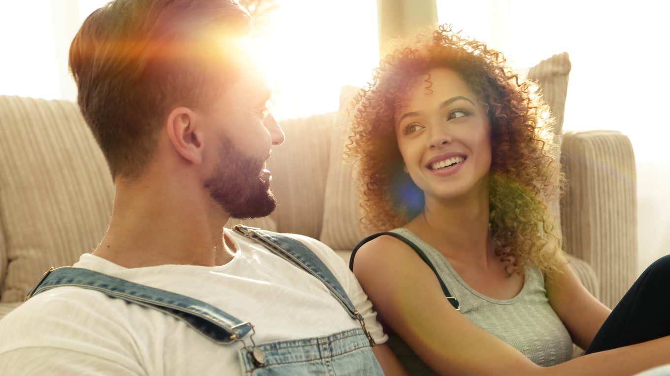 Three-Minute Game Can Protect Marriages and Relationships couple smiling at each other