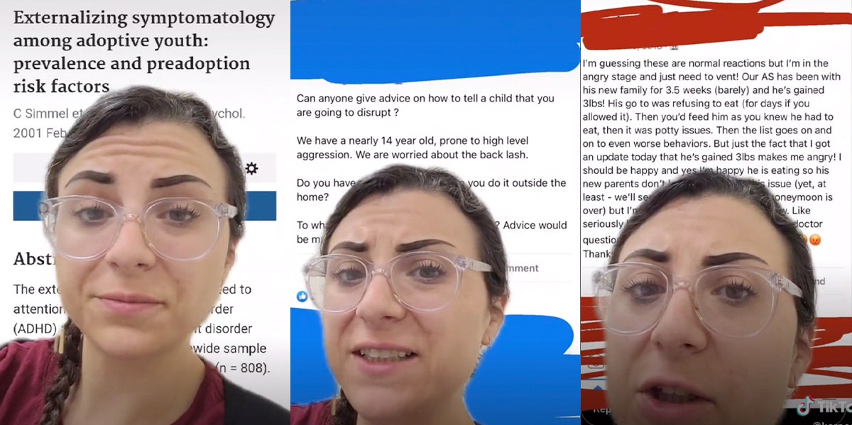 Several Adoptive Parents Exposed Trying To 'Rehome' Their Children On Facebook Kirsta TikTok