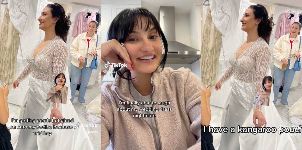 Bride Reveals 'Traumatic' Wedding Dress Experience After Designer Butchers Her Dream Dress Josephine Pepa