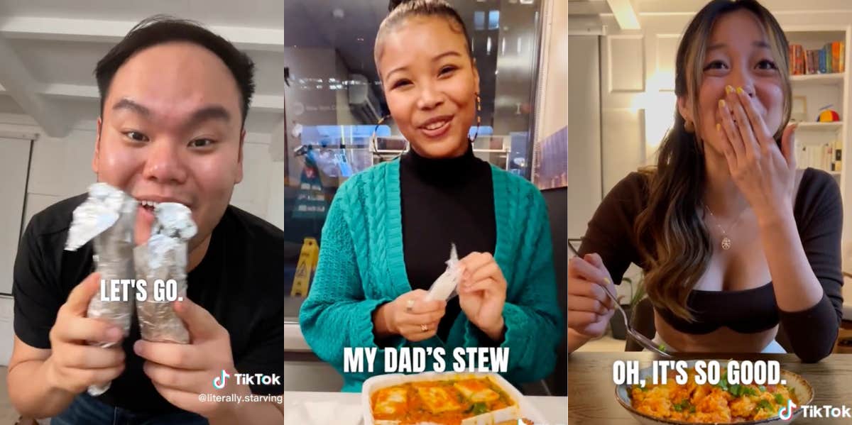 'Food Ethnographer' Cooks Strangers' Favorite Childhood Foods TikToker Yimin Lin and people he's cooked food for