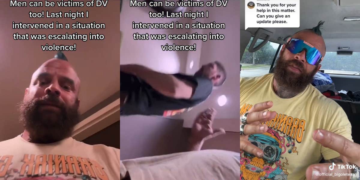 Domestic violence TikTok