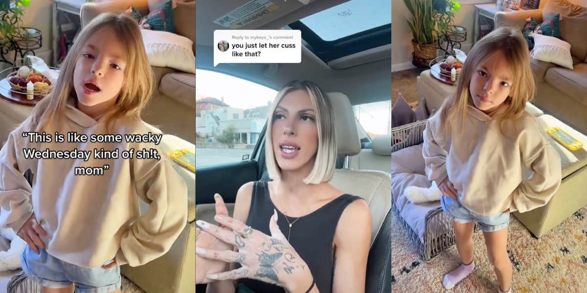 Mom Explains Why She Lets Her 7-Year-Old Daughter Swear In Her Home Abbey Fickley, Myla