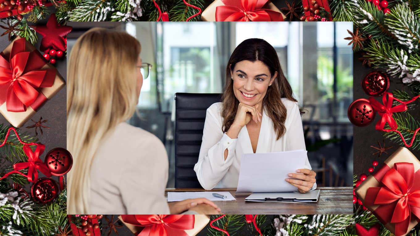job interview during november & december, the two best months to apply to jobs according to recruiters