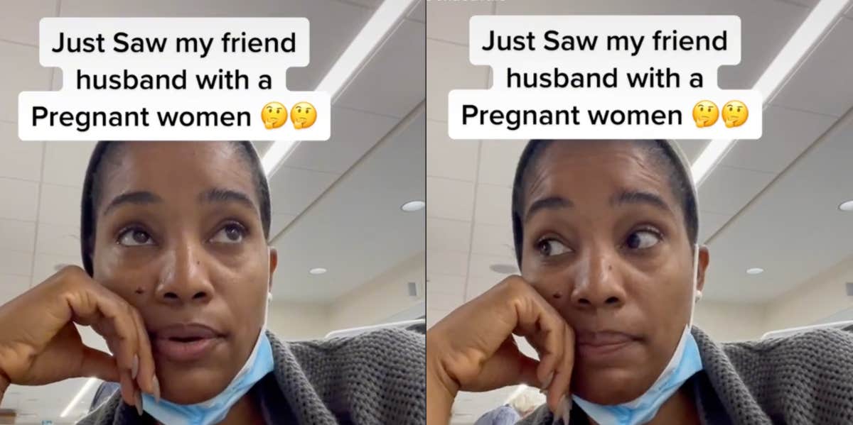 Woman Confronts Friend's Husband After Seeing Him At Hospital With Another Woman Who Is Carrying His Child Chakera Henry