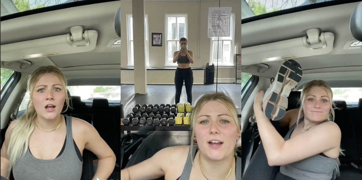 Woman On TikTok Shows Outfit That Got Her Dress Coded At The Gym