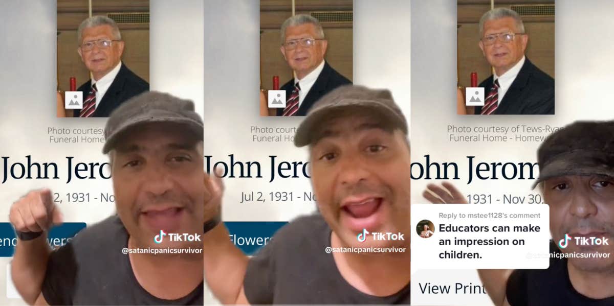 Man's Teacher 'Tricked' Authorities So Migrant Kids Could Go To School TikToker talking about his teacher whole help migrant kids stay in school