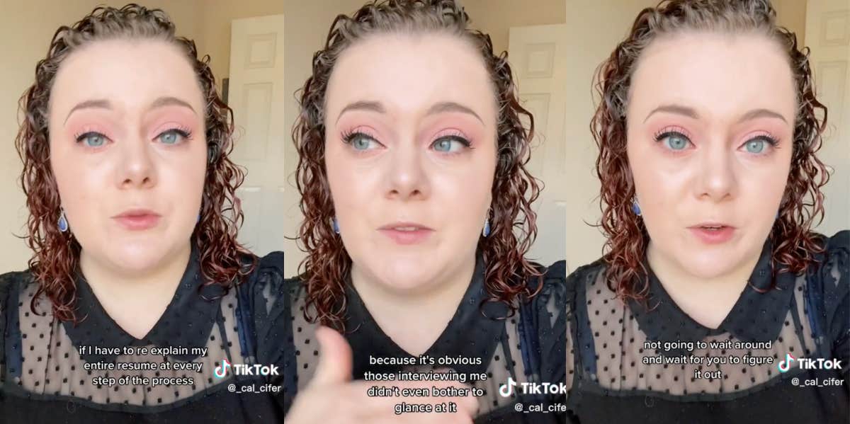 TikToker Shares Job Hunting Pet Peeves She Refuses To Do TikToker discussing her job hunting pet peeves