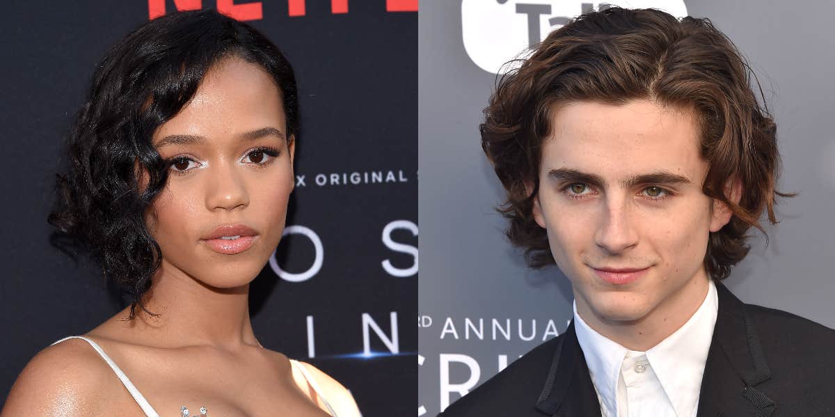 Taylor Russell, Timothée Chalamet