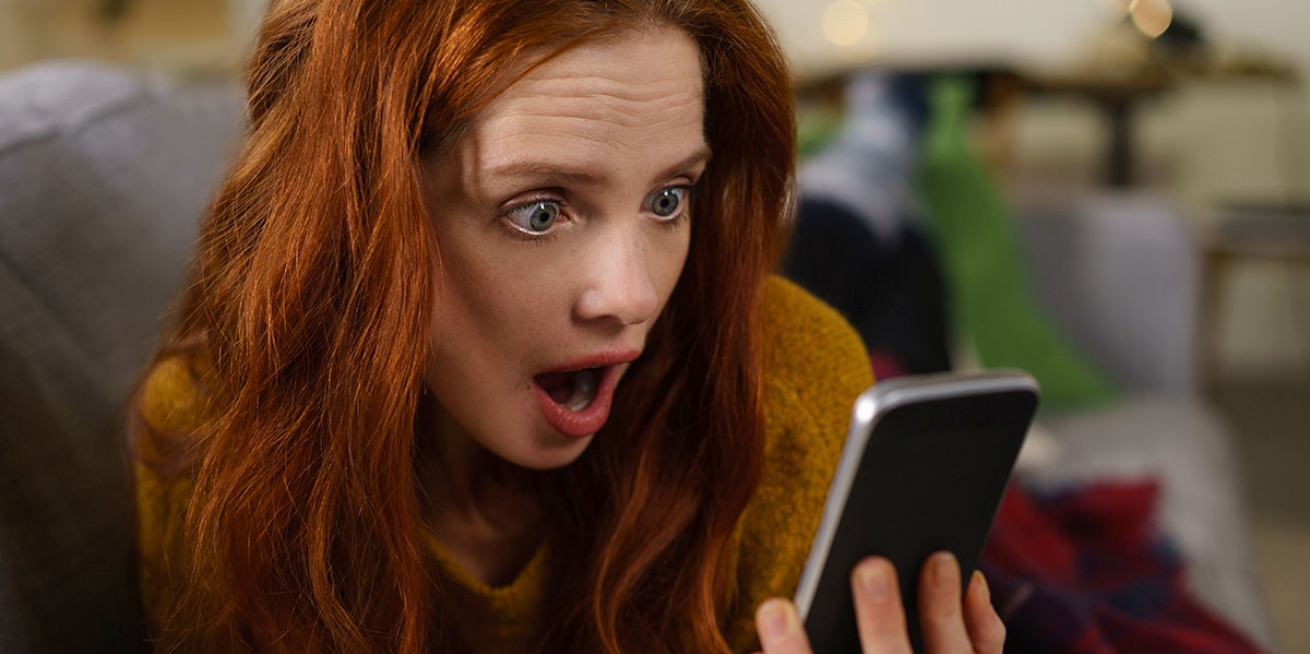 4 Dating Horror Stories Everyone Who's Tried Tinder Can Totally Relate To girl on the phone