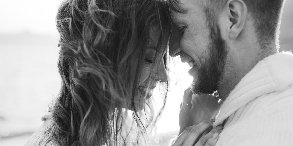 To The Man Who Saved Me From Myself woman and man touching faces