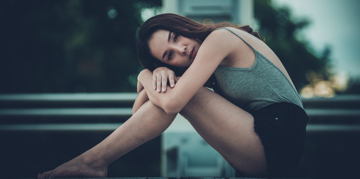 To The Man Who Was Almost The One For Me sad woman