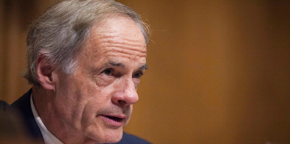 who is Tom Carper's wife