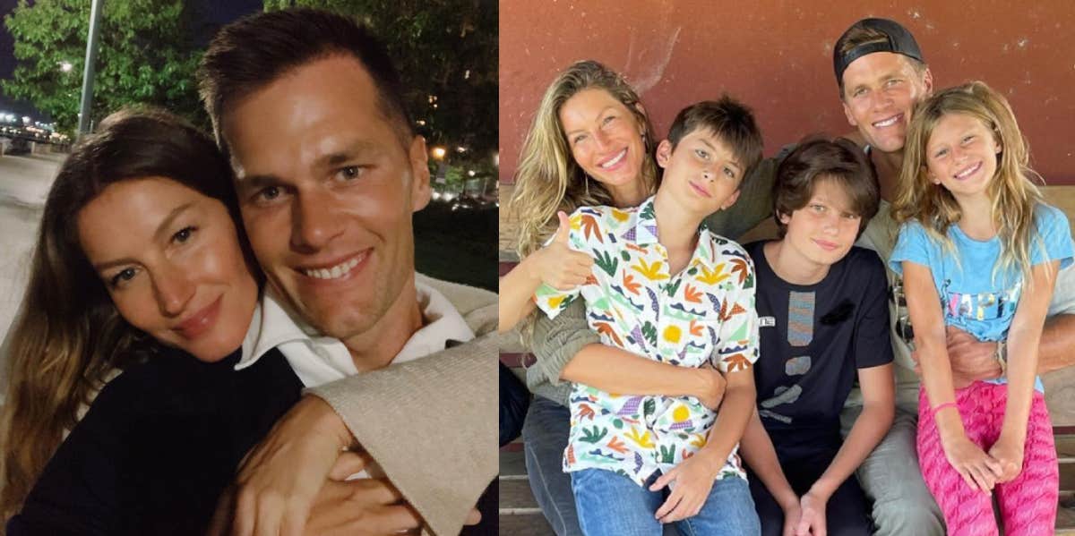 Tom Brady Will Spend His First Christmas Without His Kids Alone — In A Hotel Room Tom Brady, Gisele Bündchen, Vivian Brady, Benjamin Brady, John Moynahan