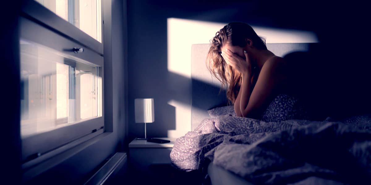 It Took Me Years To Recognize The Aftershock Of Trauma woman grieving