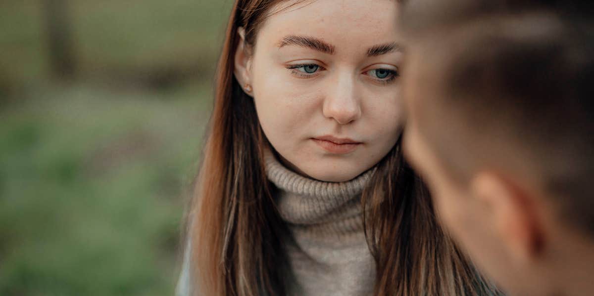 Men Are Most Repelled By These 10 Traits, According To Research woman looking at man