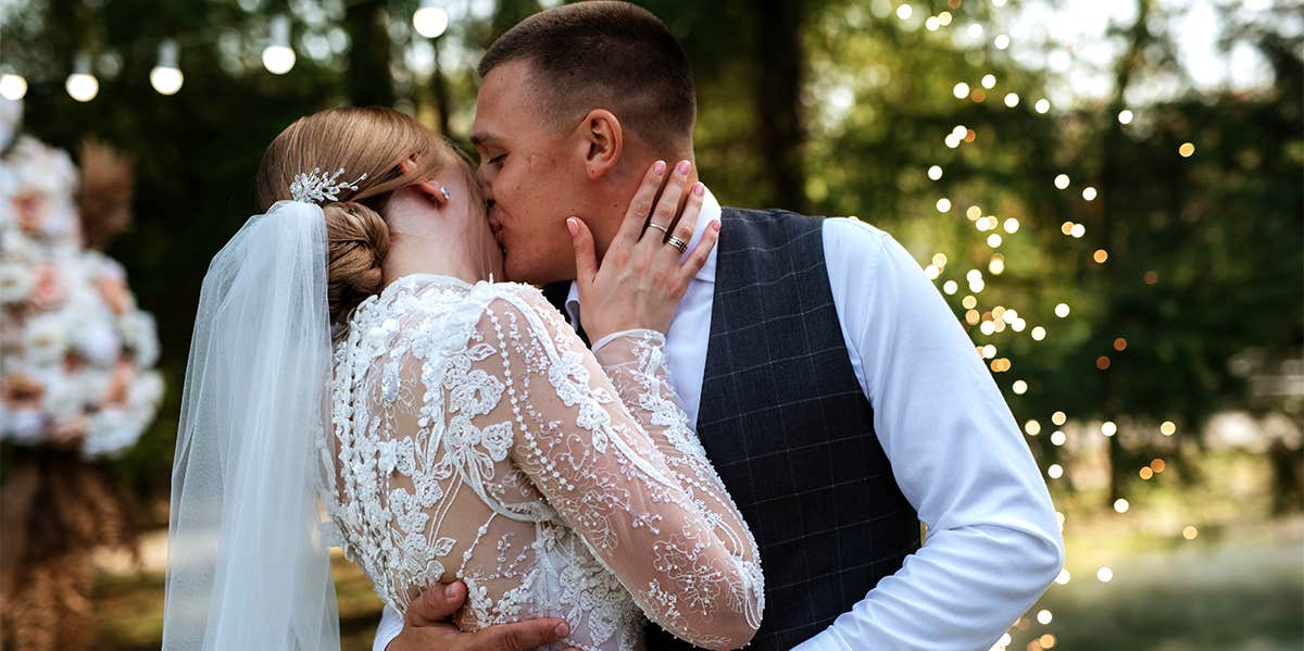 couple dancing at their wedding