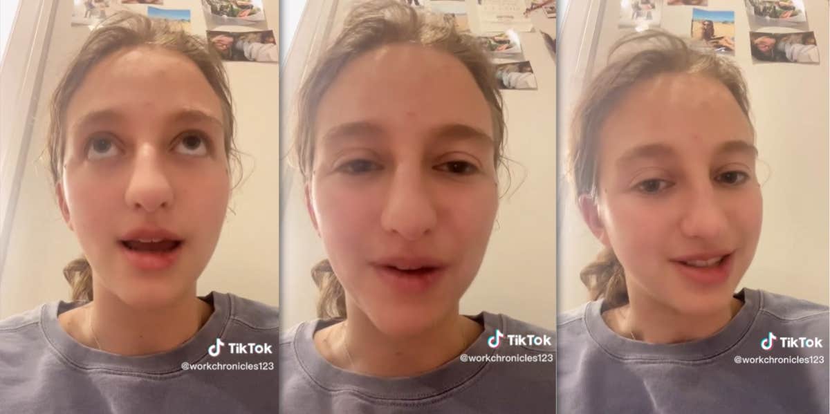 Woman Accuses Her Parents Of Having Toxic Behavior woman talking about her parents
