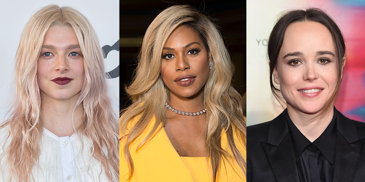 Hunter Schafer, Laverne Cox, Elliot Page