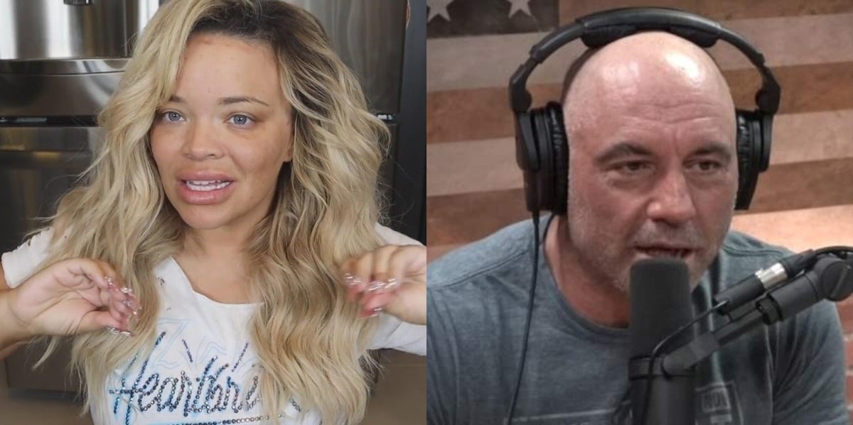 Trisha Paytas and Joe Rogan