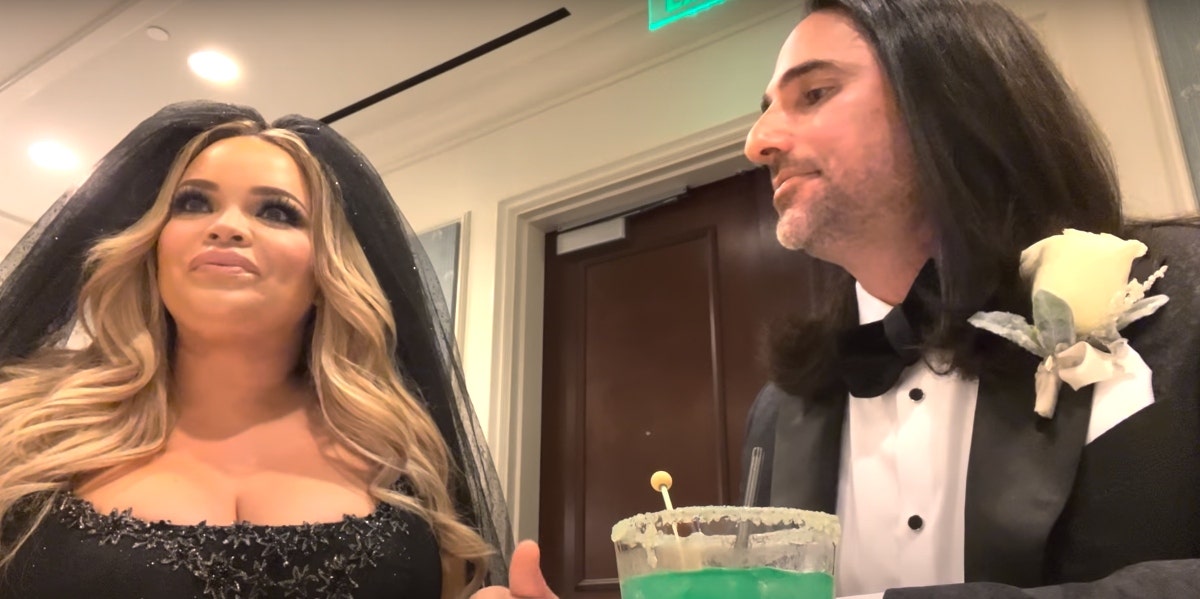 Trisha Paytas, Moses Hacmon wedding day