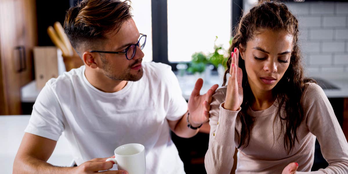 couple arguing