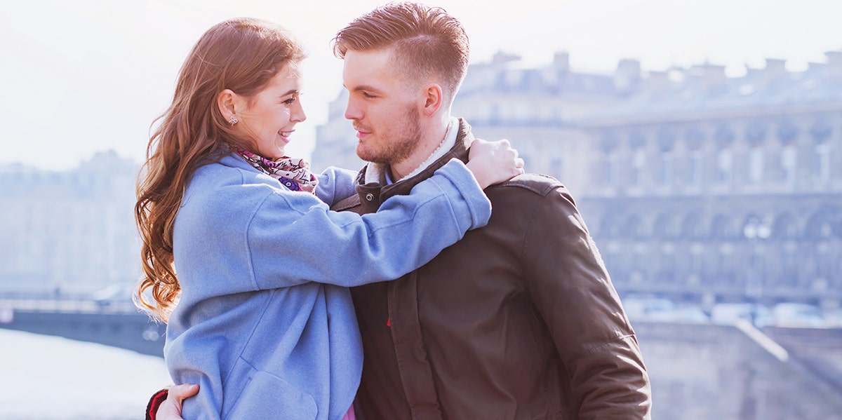 couple embracing each other