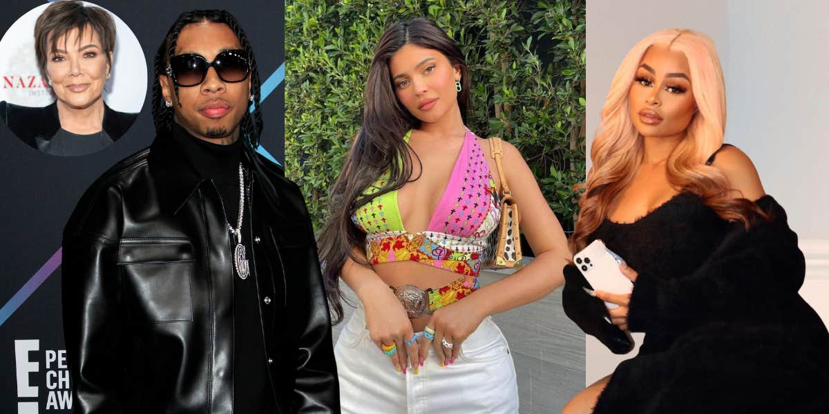 Kris Jenner, Tyga, Kylie Jenner, Blac Chyna