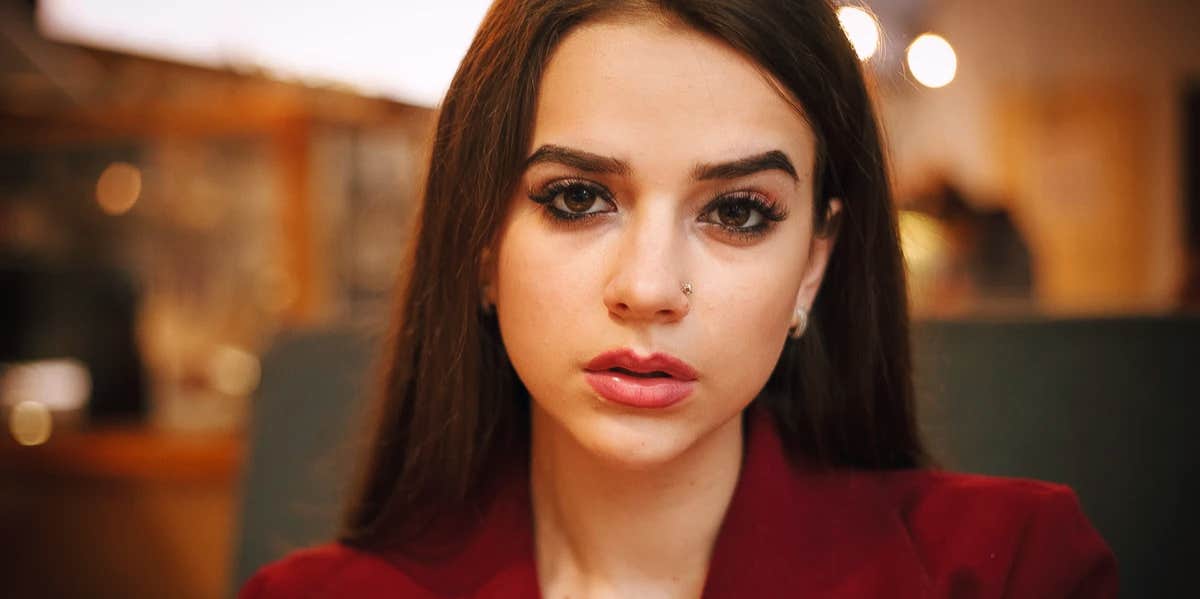5 Types Of Emotional Vampires & How To Protect Yourself serious looking woman