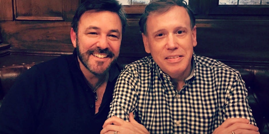 The Beautiful Gift Of Being Married To A Man On The Autism Spectrum two men smiling next to each other