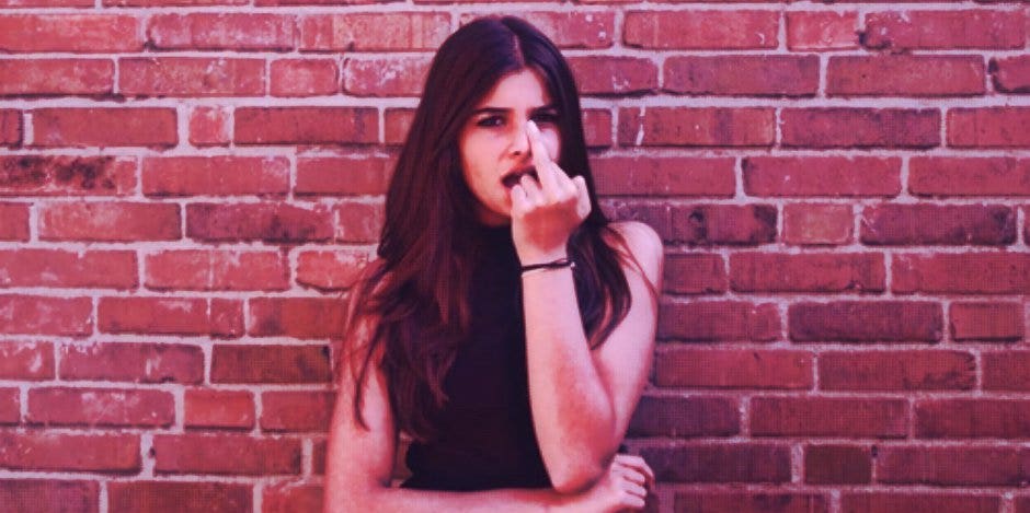 middle finger middle finger