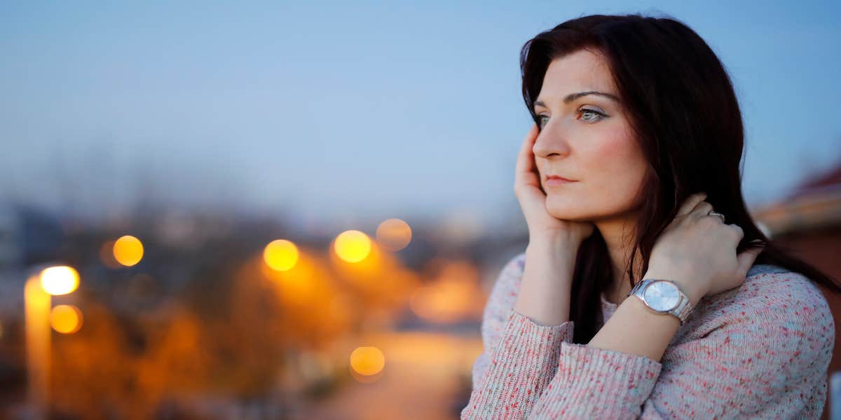 The Unfortunate Dance Of Loneliness And Hostility lonely woman by herself