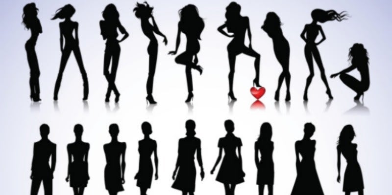 women silhouettes